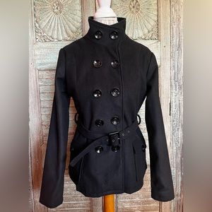 Ladies Pea Coat Lg